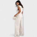Michaela - Asymmetrical Set with Dramatic Sleeves