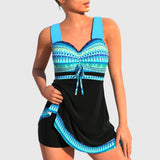 Estelle | Colourful Two-Piece Swimwear Set
