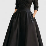 Yan | Elegant Midi Dress
