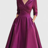 Yan | Elegant Midi Dress