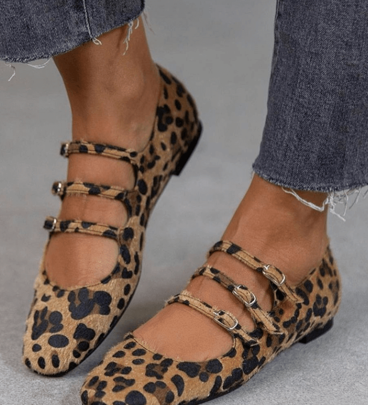 Angelie - Leopard Print Shoes