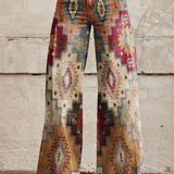 Juliette | Soft Printed Trousers