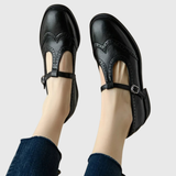 Claire | Elegant T-Strap Mary Janes