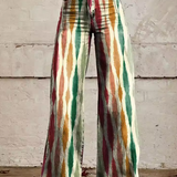 Noémie | Natural Print Trousers