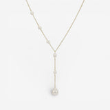 Vintage Pearl Drop Necklace