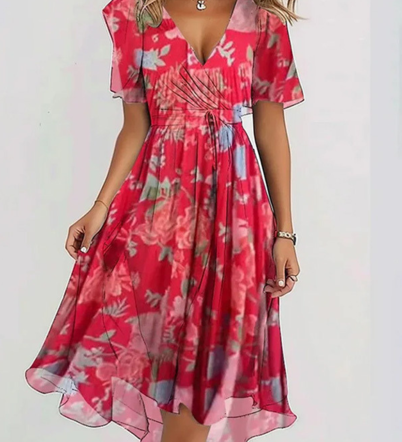 Matilda | Summer Dress with Belly Coverage
