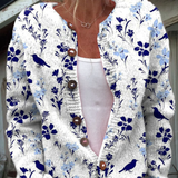 Caoimhe | Vintage Floral Knitted Cardigan