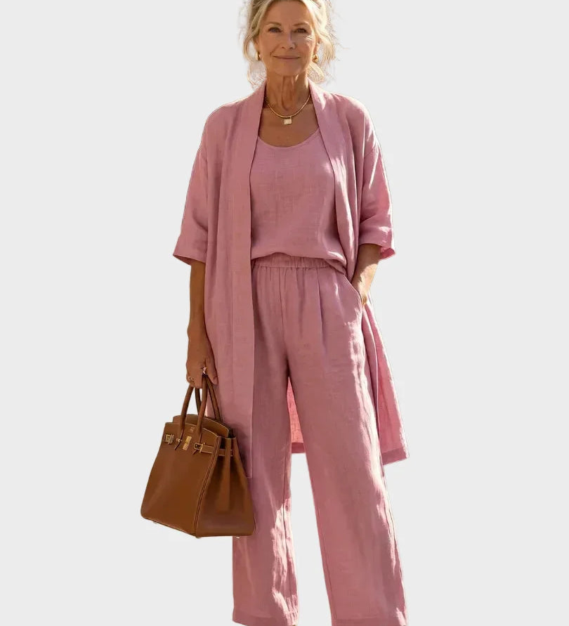 Linnea - Lightweight Linen Set