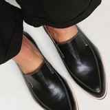 Thalia - Sculpted Minimalist Loafers