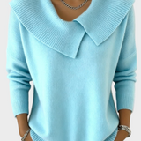 Lucia - Warm jumper with soft collar