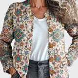 Vosslyn™ - Cardigan with Exotic Pattern