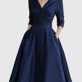 Yan | Elegant Midi Dress