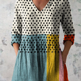 Maeve | Long Blouse with V-Neck