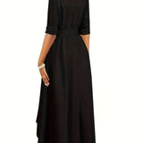 Martine | Perfect Buttoned Maxi Dress for Parties