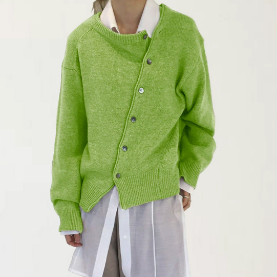 Cathy - Casual Beige Cardigan