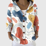 Eabha | Hooded Button-Up Cardigan
