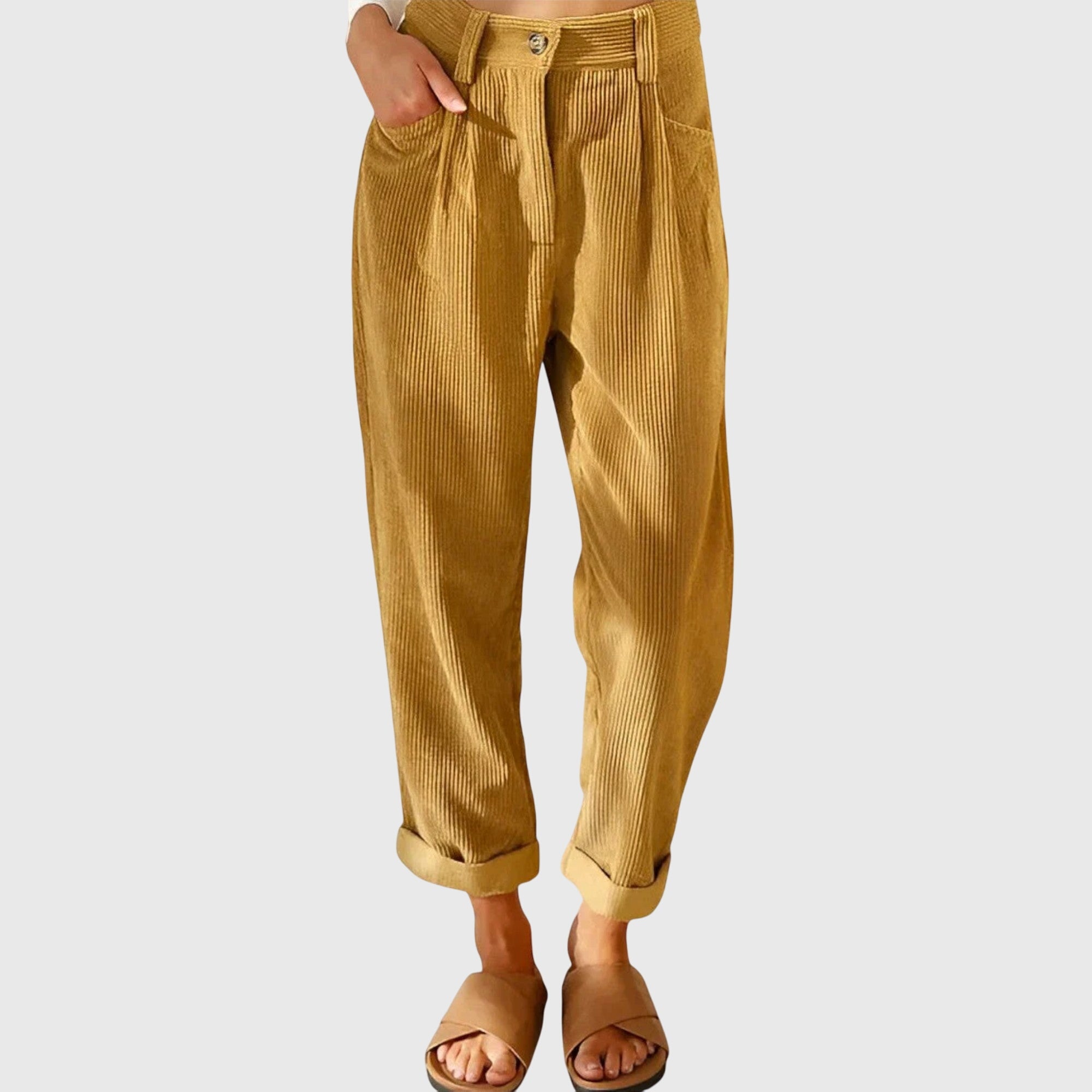 Claire | Modern Cord Trousers
