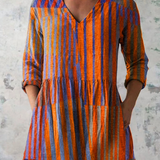 Saoirse | Long Blouse with V-Neck