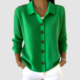 Millie | Button-Up Collared Cardigan