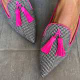 Betty - Chic Pointed Toe Loafers