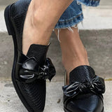 Chelsea - Elegant Moccasins with Bow
