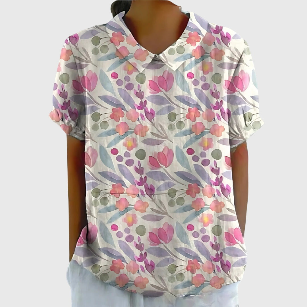 Elise | Floral Blouse
