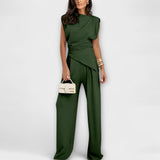 Michaela - Asymmetrical Set with Dramatic Sleeves