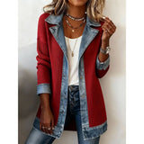 Celine | Contrast-Trim Tailored Jacket