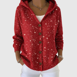Aisling | Hooded Button-Up Cardigan