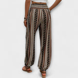 Élise | Trousers with Ethnic Print
