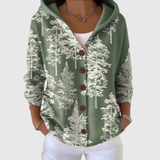 Clodagh | Hooded Button-Up Cardigan