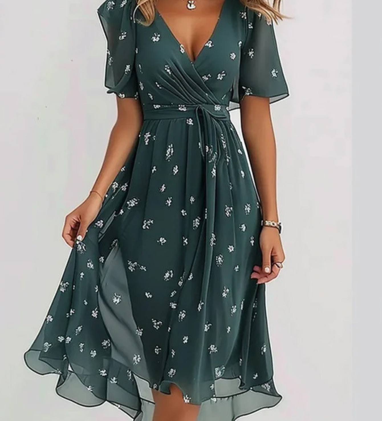 Matilda | Summer Dress with Tummy Cover