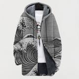 Caoimhe | Wavy Pattern Coat
