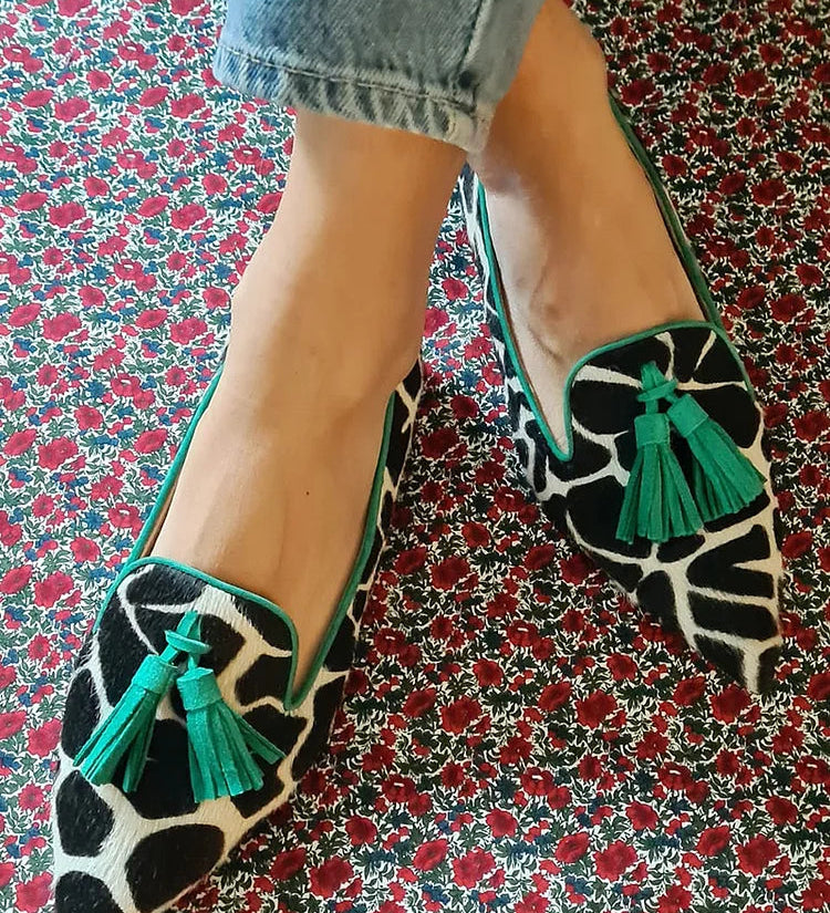 Nala - Classic Fringed Moccasin