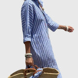 Ellen | Classic Striped Dress