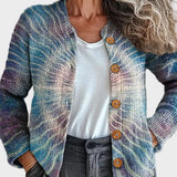 Roswyn™ - Cosy Cardigan in Harmonious Pattern