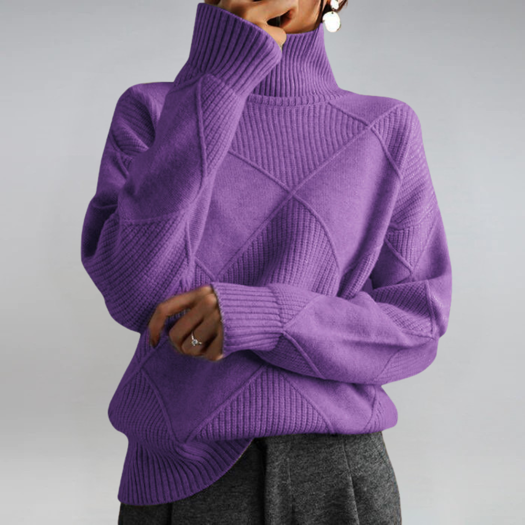 Anne | Luxe Roll Neck Jumper