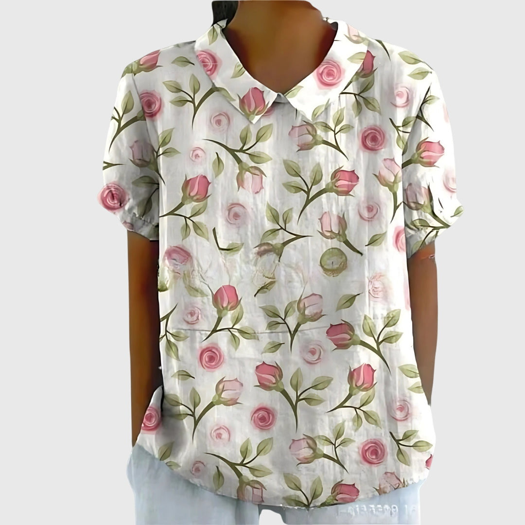 Elise | Floral Blouse
