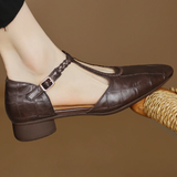 Inès | Kepa Leather Mary Janes