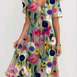 Matilda | Summer Dress with Tummy Cover