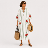 Caftan Elena with Roses
