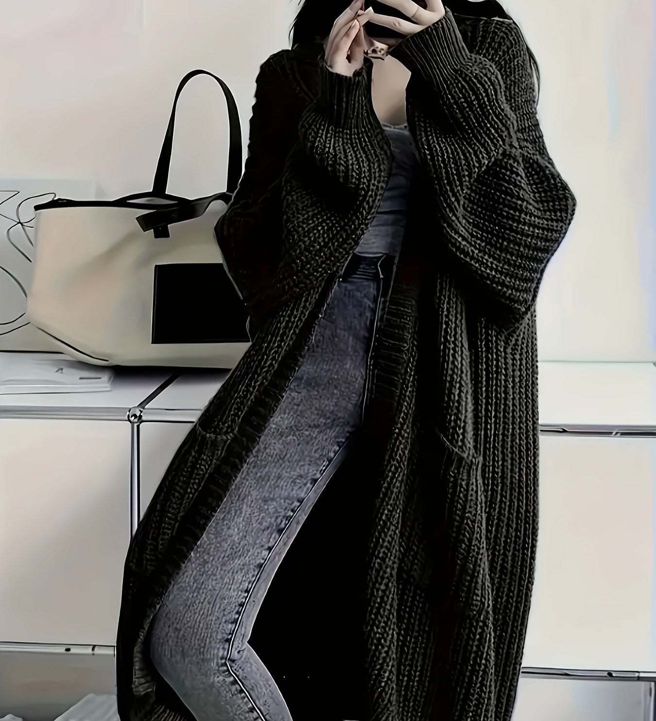 Alice | Longline Cardigan Confiance Douillette