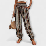 Élise | Trousers with Ethnic Print