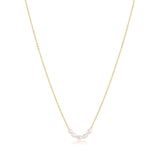 Juliane – Gold Necklace with Minimalist Structure
