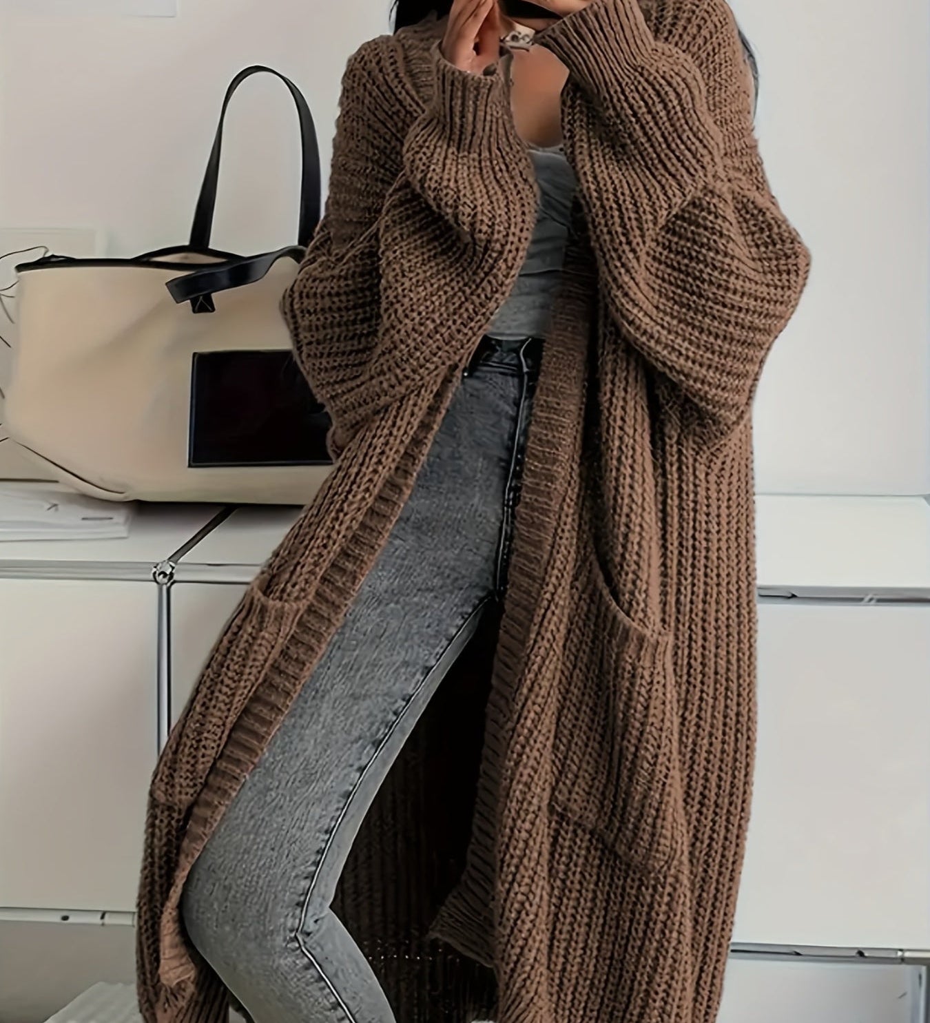 Alice | Longline Cardigan Confiance Douillette