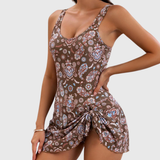 Clara | One-Piece Swimsuit with Skirt