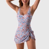 Clara | One-Piece Swimsuit with Skirt