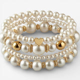Elegant Pearl Bracelet Set for a Unique Style
