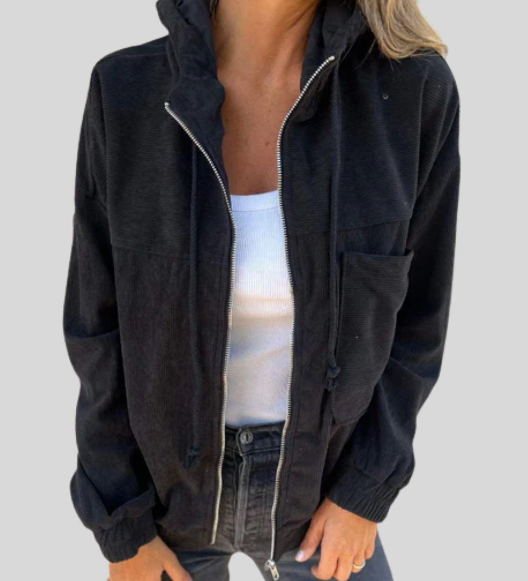 Delphine | Soft Zip-Up Gilet