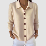 Millie | Button-Up Collared Cardigan